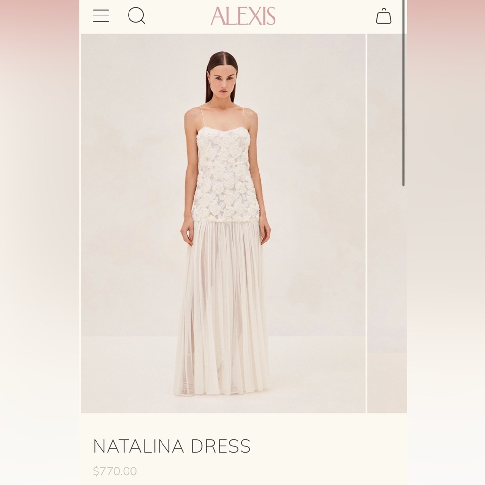 Alexis Natalina Dress - Ivory